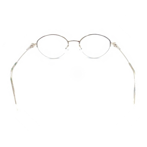 Christian Dior CD 3568 404 Gold Crystals Half Rim Eyeglasses Frames 130 Austria - Picture 5 of 12
